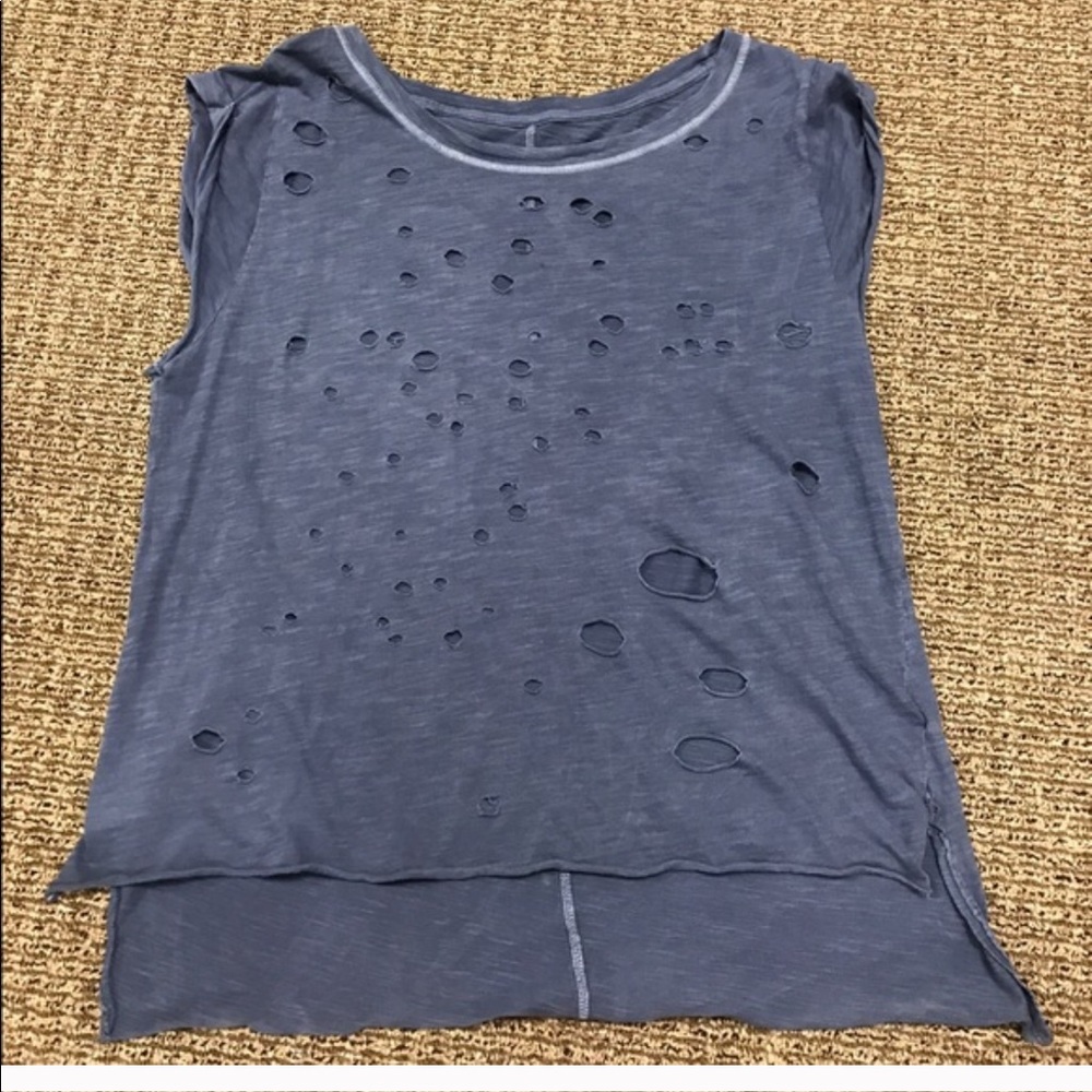 Free People distressed tee - Picture 3 of 3
